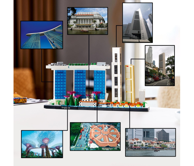 LEGO Architecture 21057 Singapur - 1032158 - zdjęcie 4